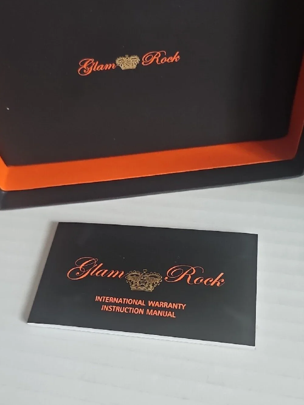 New GLAM ROCK Palm Beach GRD40059 Swiss Watch Black Leather Box & Papers NWT